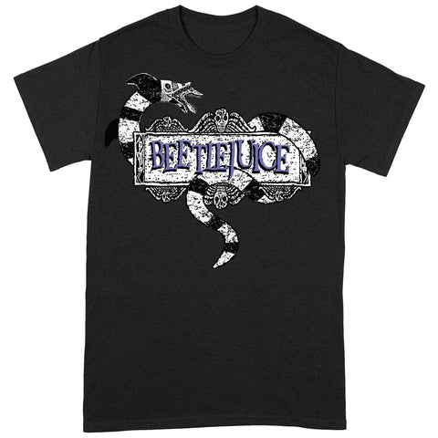 Beetlejuice Sandworm Logo T-Shirt (Last Available)