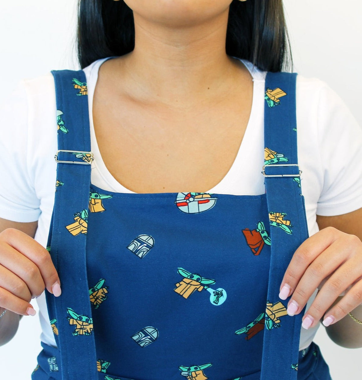 Imperfect Grogu / The Child / Mandalorian Short Dungarees (Cakeworthy - Star Wars)