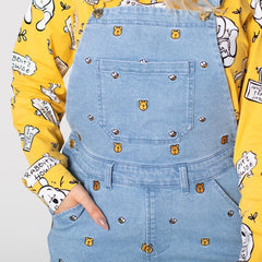 Winnie The Pooh Overall Shorts Dungarees - Cakeworthy
