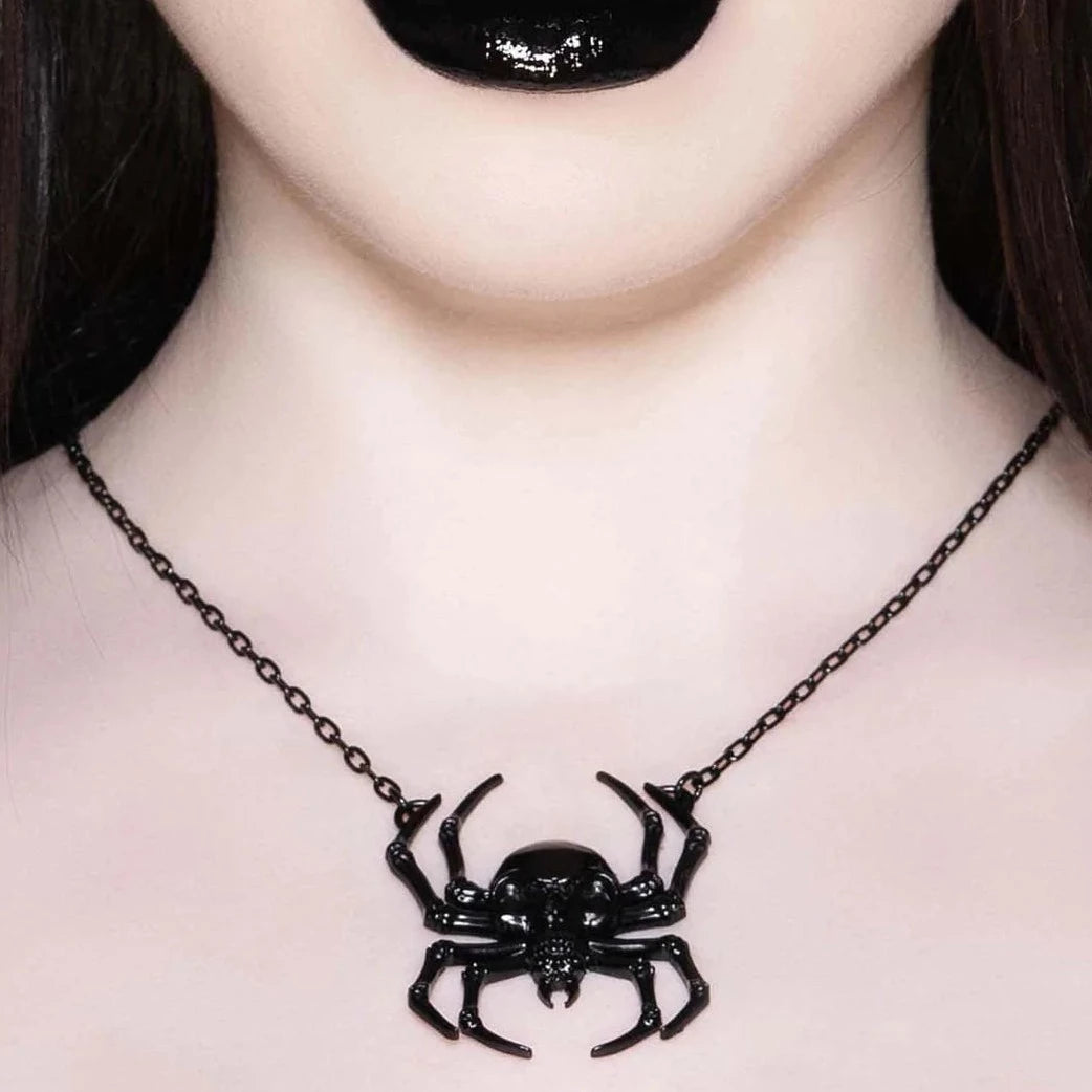 Deadly Spider Necklace - Killstar