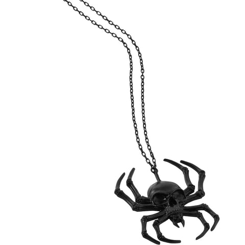 Deadly Spider Pendant Necklace - Killstar