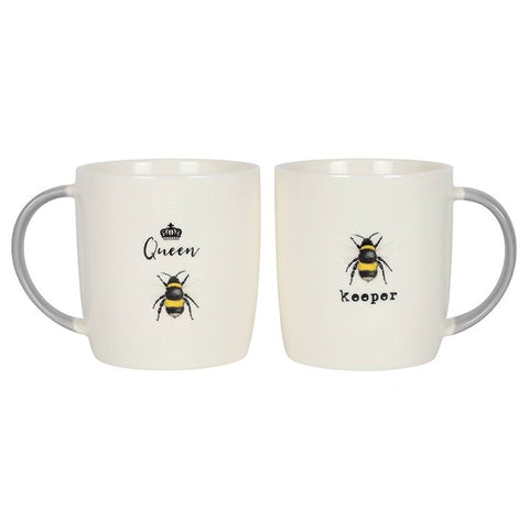 Queen Bee and Keeper Couples Mug Set (Last Available)