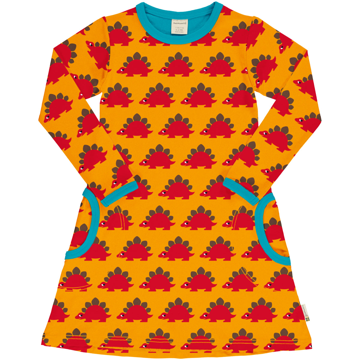 Children's Dino Dress - Maxomorra