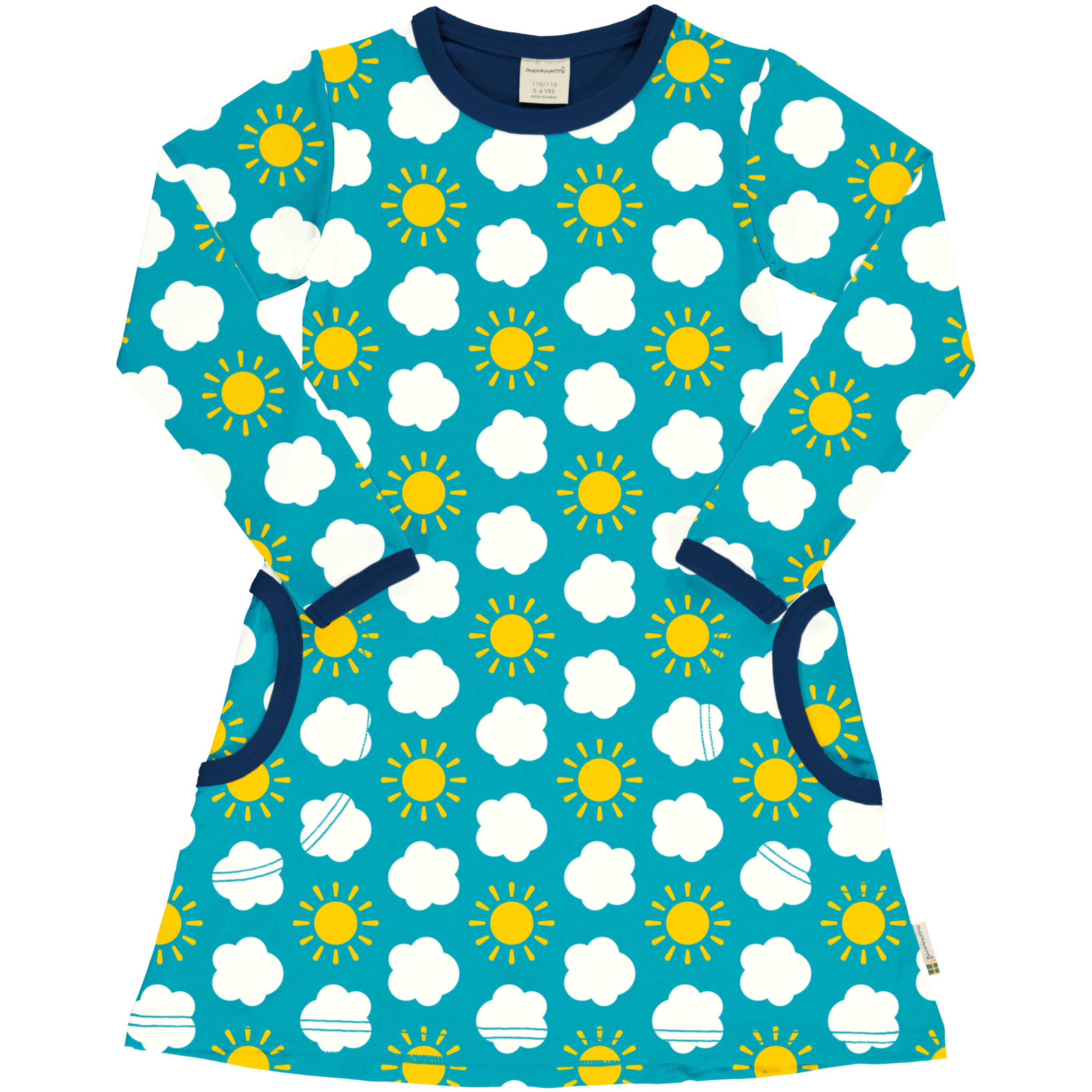 Children's Sky Dress - Maxomorra