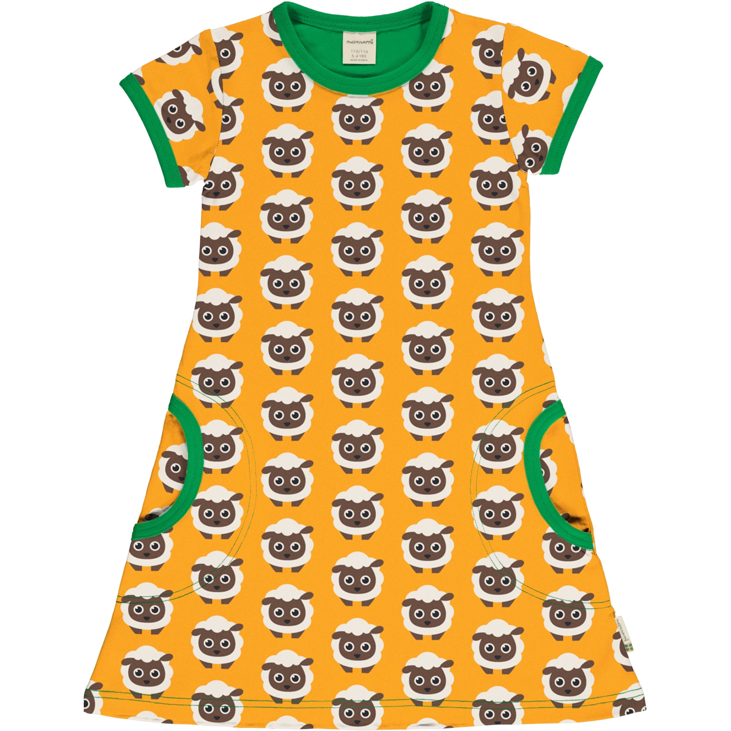Children's Sheep Dress - Maxomorra (Last Available)