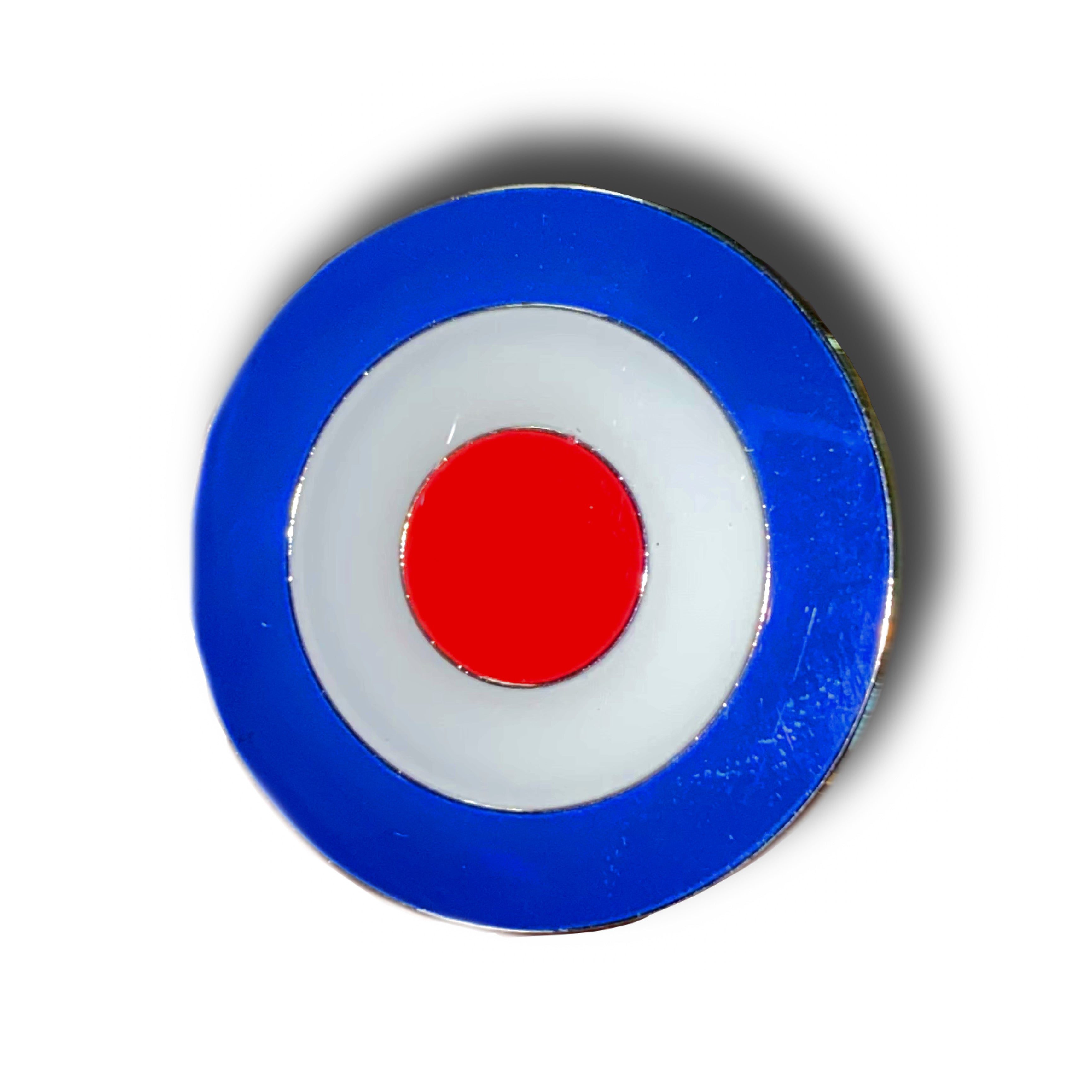 Mod Target Enamel Pin Badge