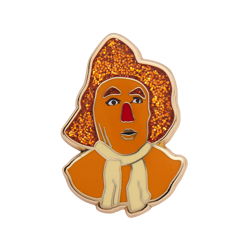 The Scarecrow Enamel Pin Badge - Erstwilder Wizard of Oz (Last Available)
