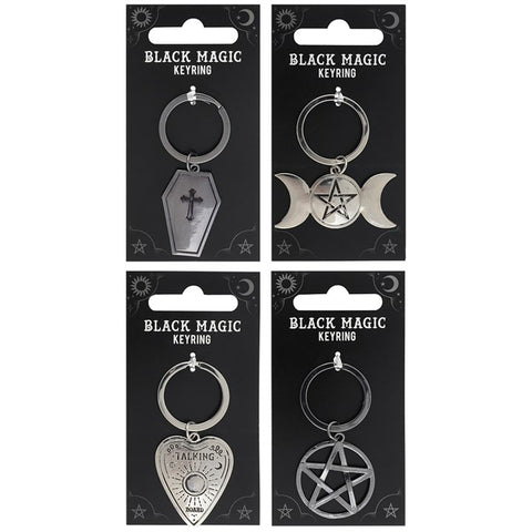 Black Magic Keyrings