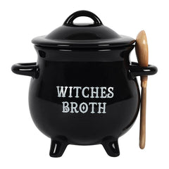 Witches Broth Soup Bowl Cauldron