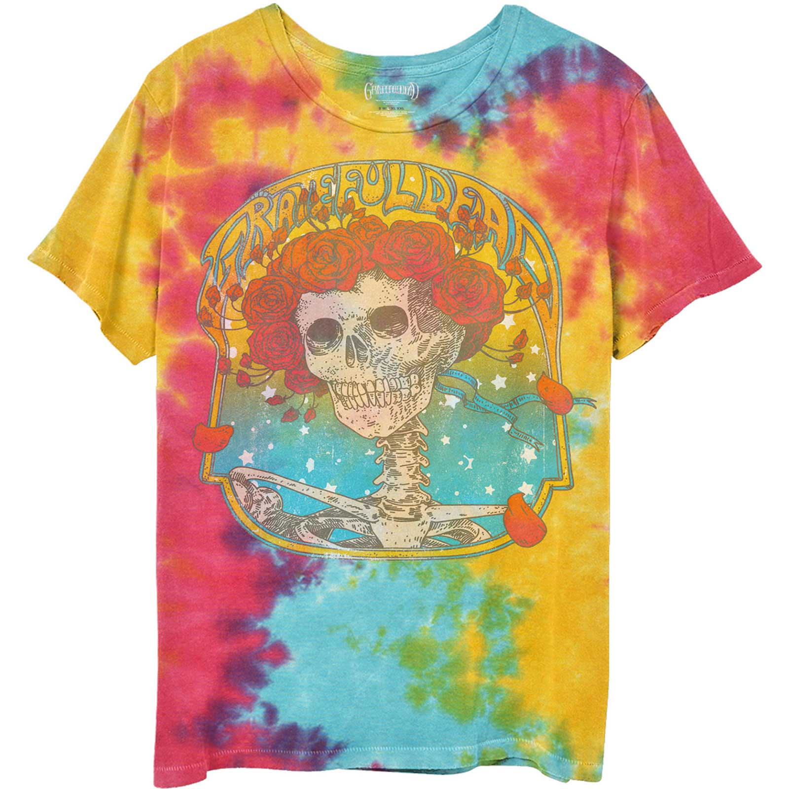 Grateful Dead Bertha Frame Acid Wash T-Shirt