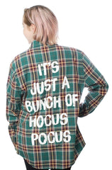 Hocus Pocus Winifred Sanderson Flannel Shirt - Cakeworthy