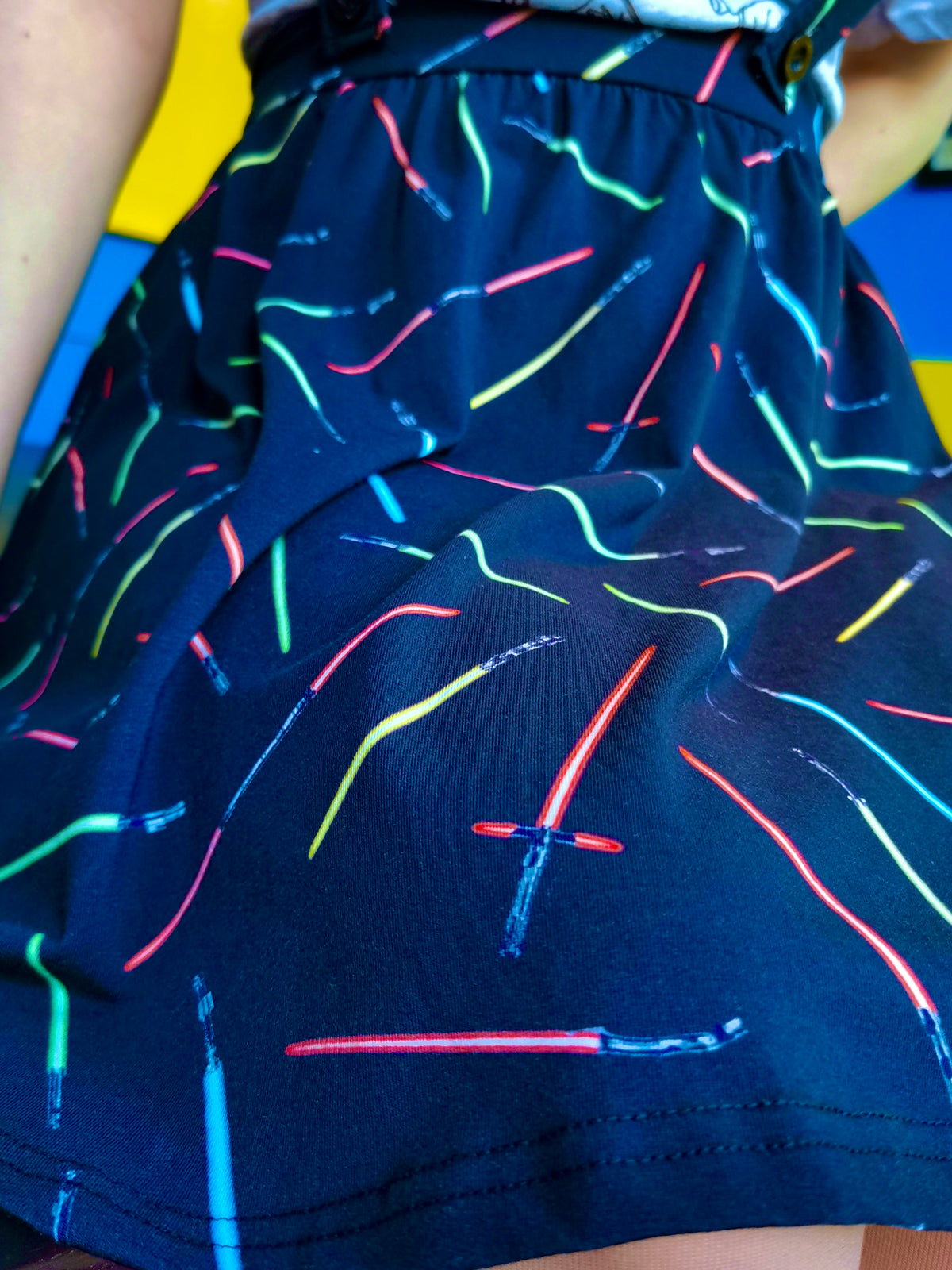 Lightsaber Overall Skirt - Cakeworthy