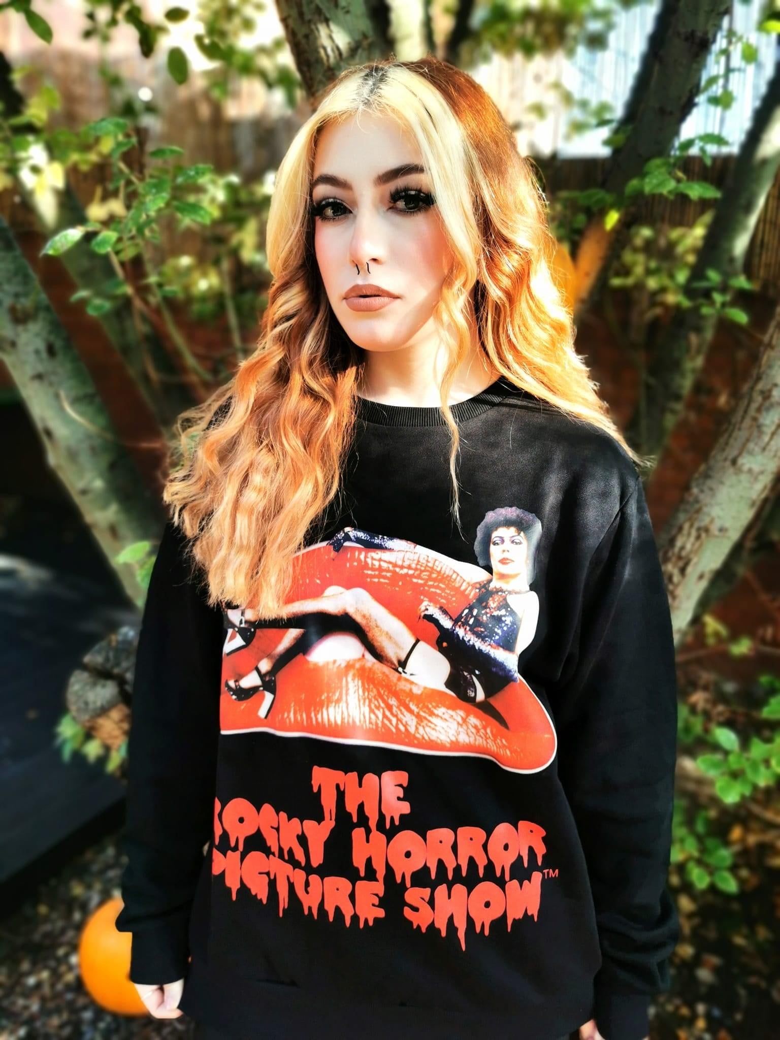 Rocky Horror Picture Show Crewneck Sweater - Cakeworthy – Yella Brick Road