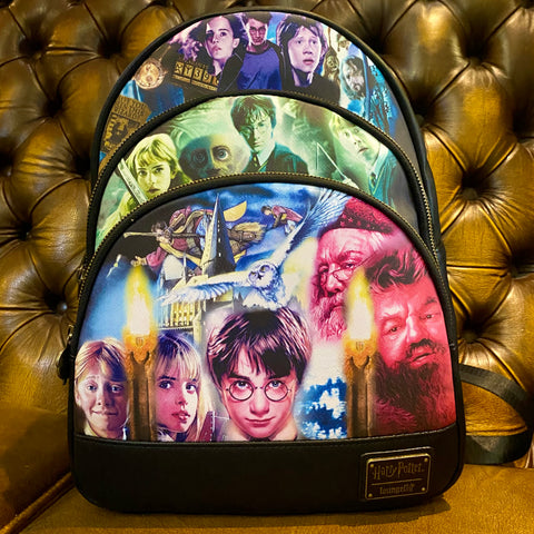 Harry Potter Trilogy Triple Pocket Mini Backpack - Loungefly [Last Available]