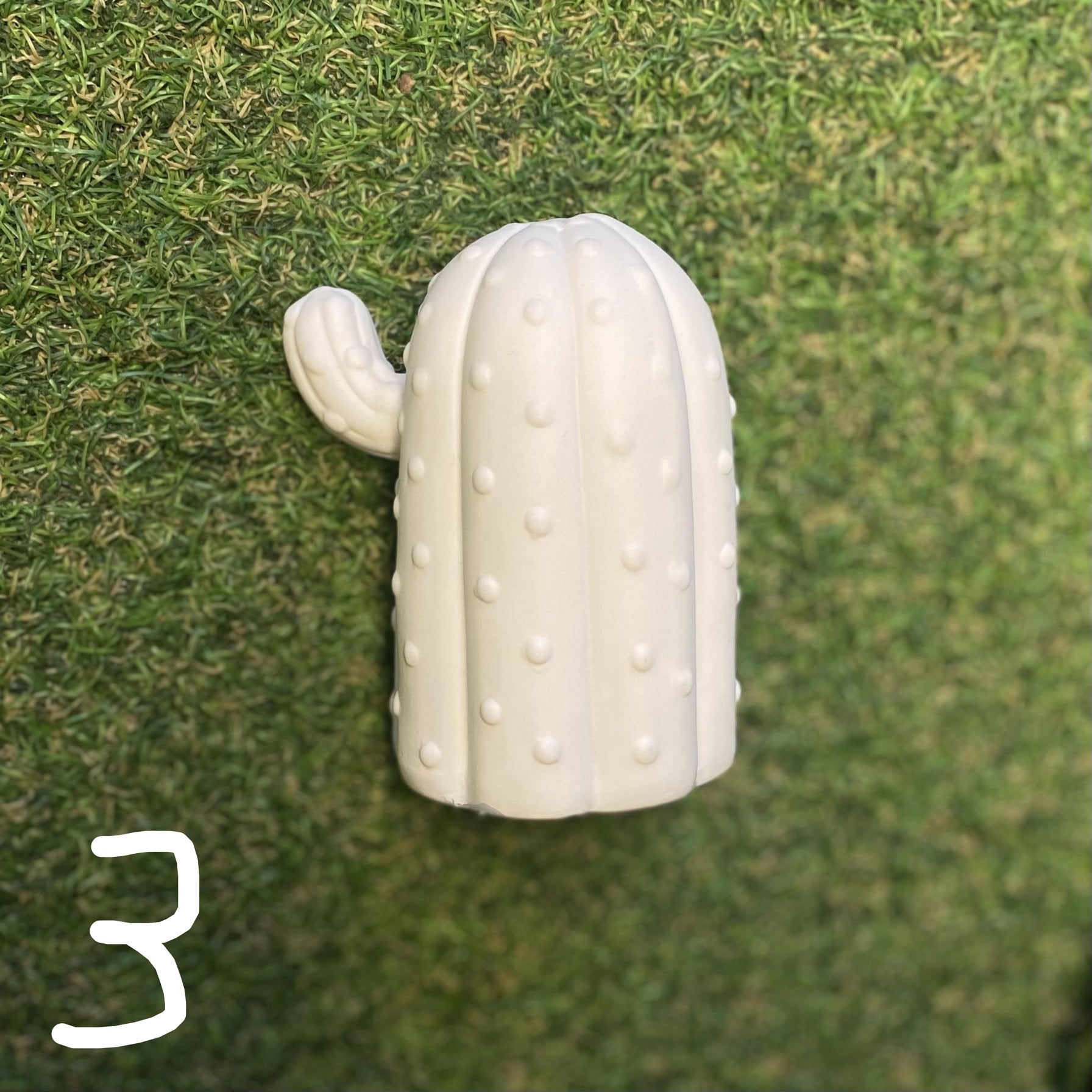 LED Ceramic Cactus x 3 Set