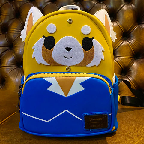 Sanrio Aggretsuko Two Face Cosplay Mini Backpack - Loungefly