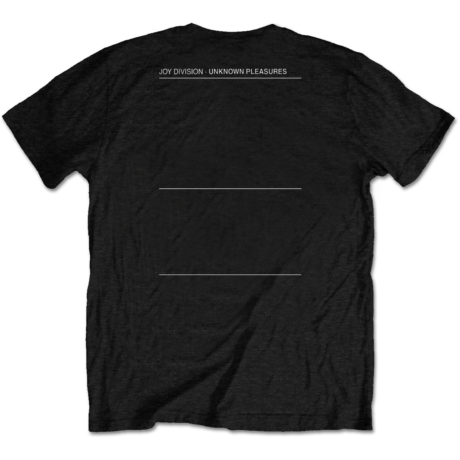 Joy Division Unknown Pleasures Back Print T-Shirt