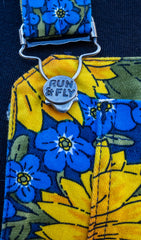 Jen James Forget Me Not Sunflower Charity Flared Pinafore - Run & Fly