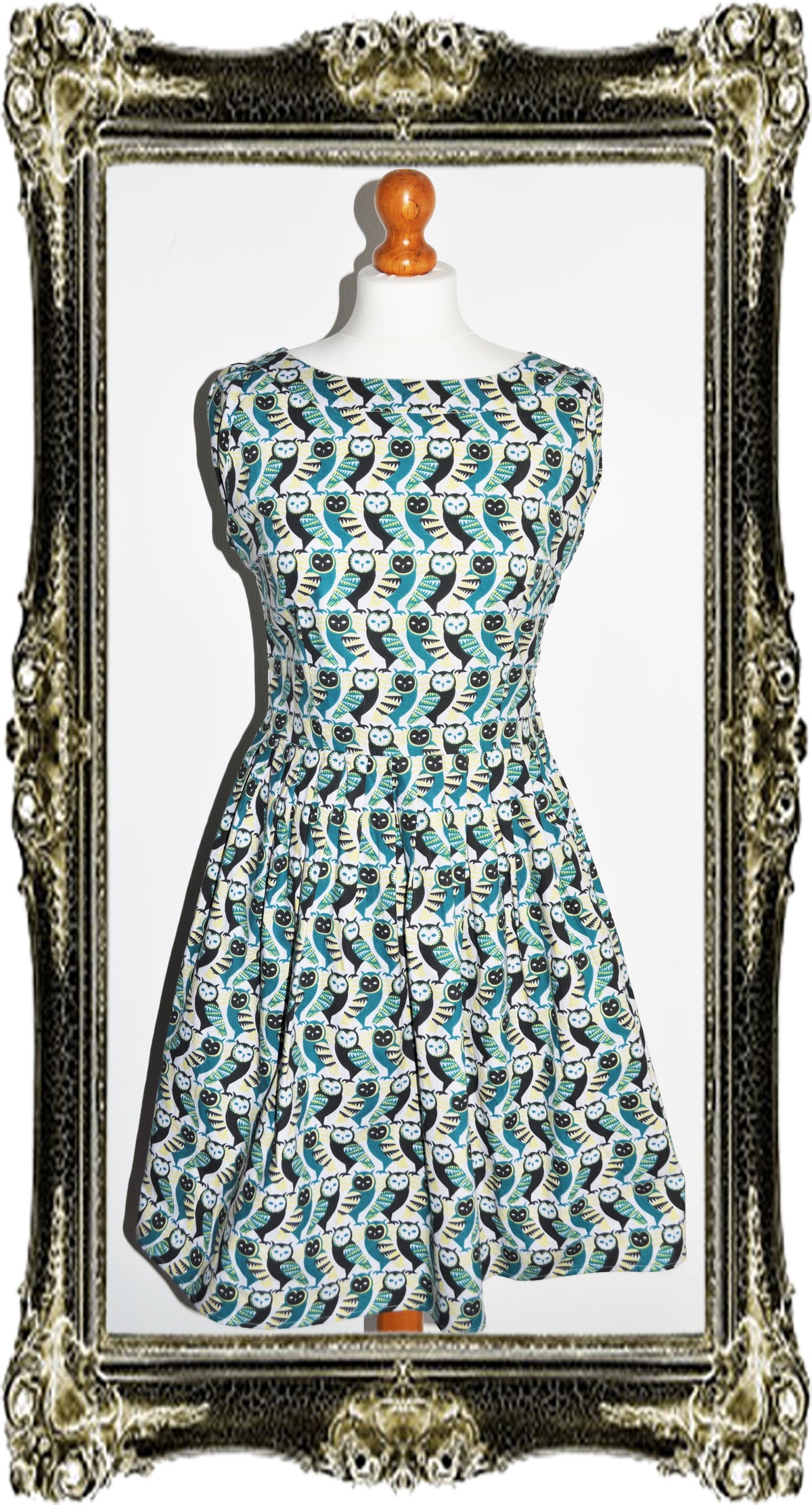 Owl Tea Party Dress - Run & Fly (Last Available)