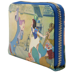Snow White & the Seven Dwarves Scenes Zip Around Wallet - Loungefly (RRP £39.99)