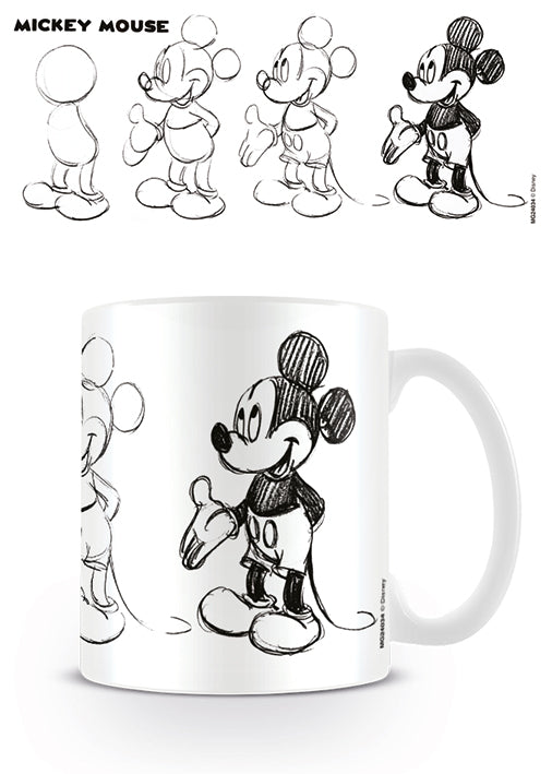 Mickey Mouse Sketch Process Mug (Last Available)