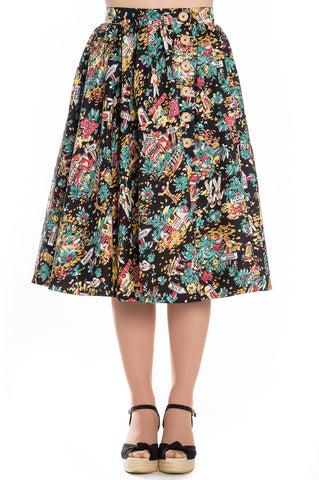 Monte Carlo Skirt - Hell Bunny (Last Available)