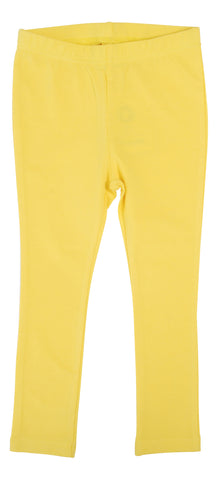 Children and Adult's Aspen Gold [Yellow] Organic Leggings - Duns Sweden