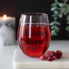Witches Brew Wine Glass