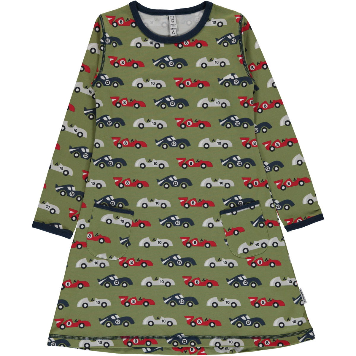 Children's Race Car Dress - Maxomorra