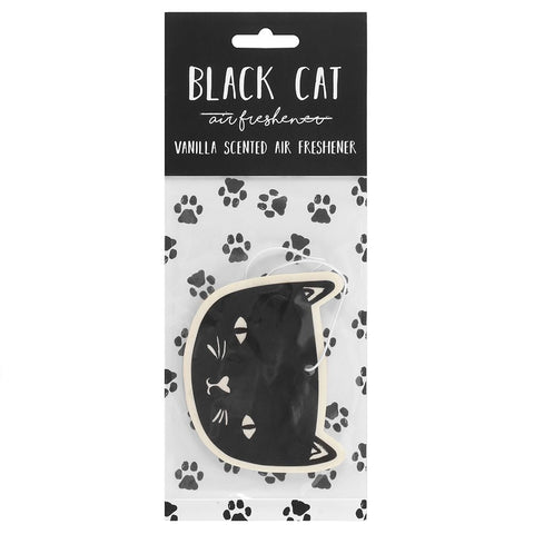 Black Cat Vanilla Scented Air Freshener