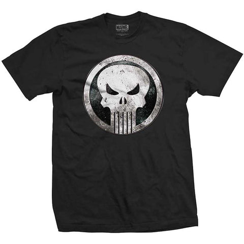 Punisher Metal Badge T-Shirt (Last Available)