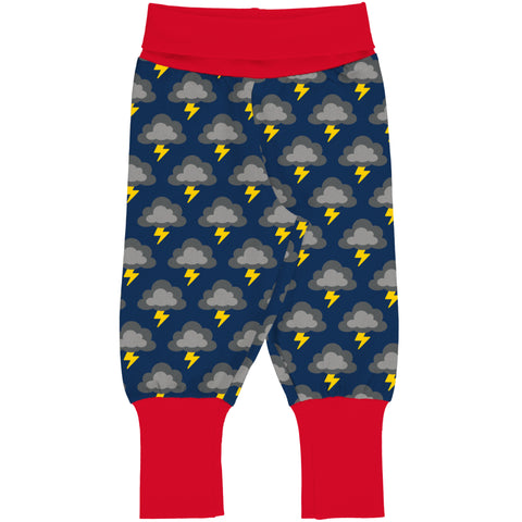 Children's Lightning Rib Pants Trousers - Maxomorra