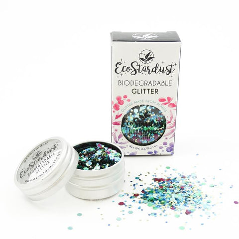 Peacock Blend Biodegradable Glitter 6g Tin - Eco Stardust