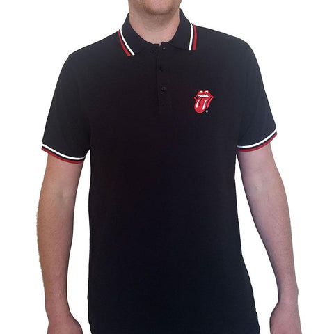 Rolling Stones Unisex Polo Shirt (Last Available)