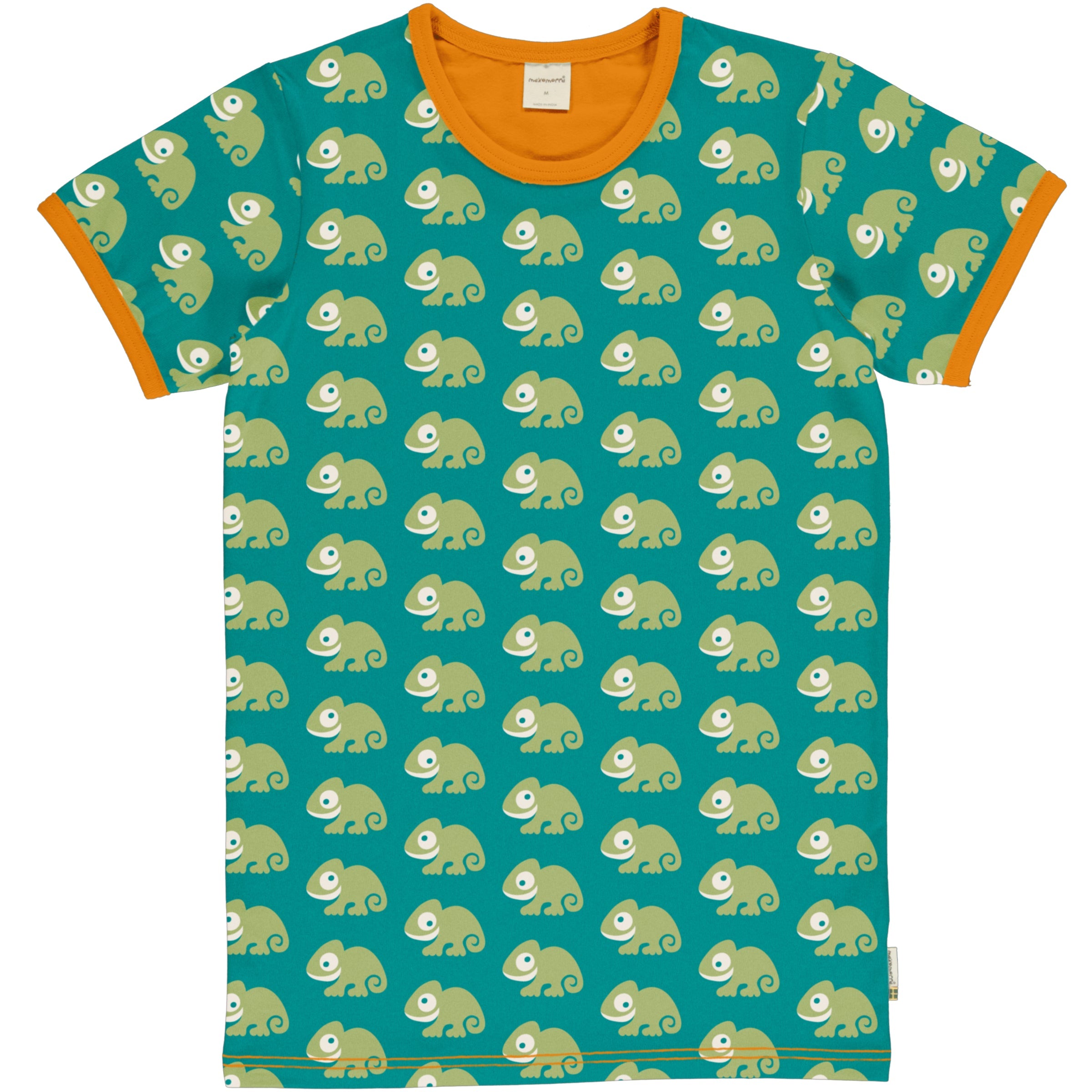 Children's Chameleon Short Sleeved T-Shirt - Maxomorra (Last Available)