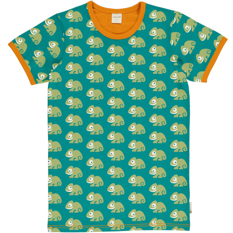Children's Chameleon Short Sleeved T-Shirt - Maxomorra (Last Available)