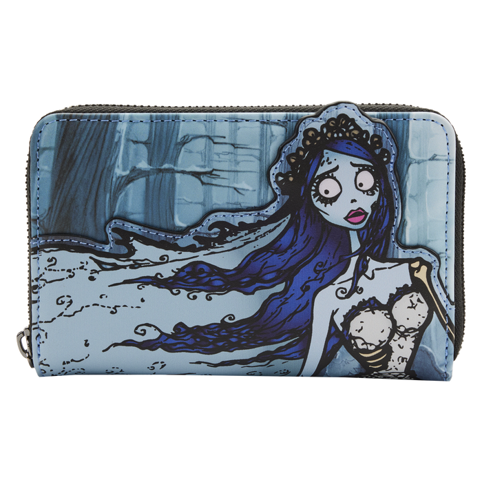 Emily Forest Corpse Bride Zip Around Wallet - Loungefly