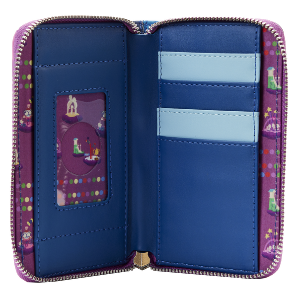 Inside Out Control Panel Zip Around Wallet - Loungefly
