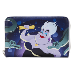 The Little Mermaid Ursula Lair Zip Around Wallet - Loungefly