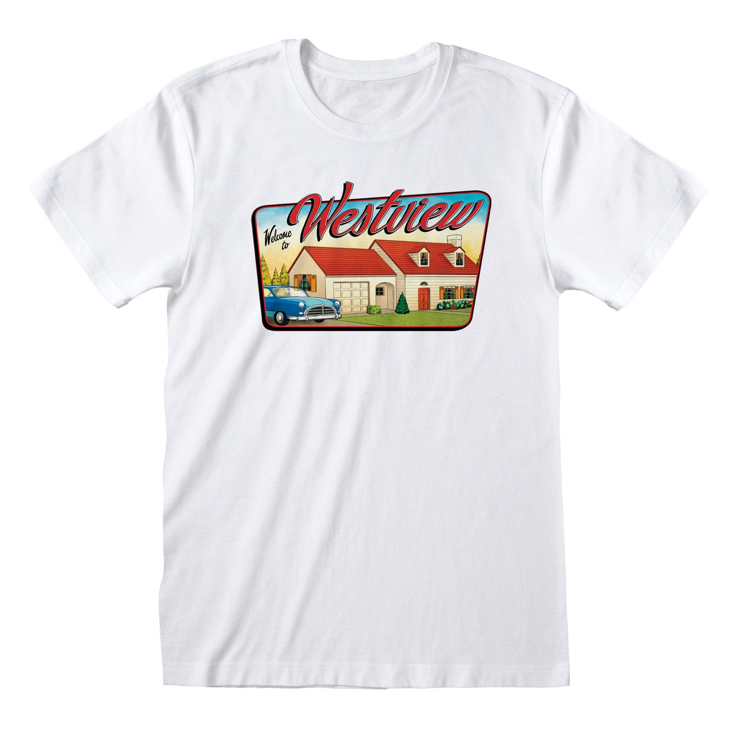 Marvel WandaVision Welcome to Westview T-Shirt