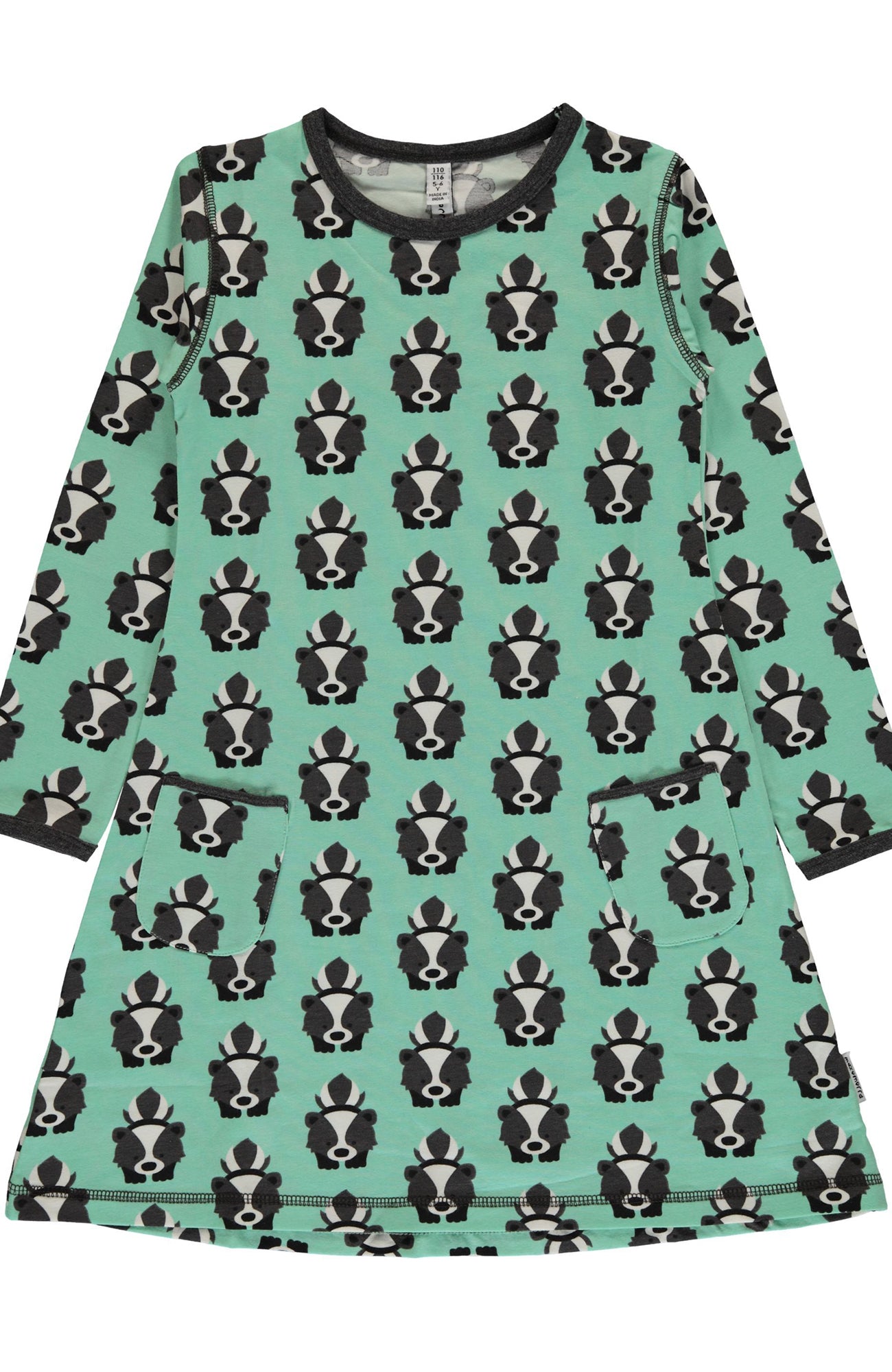 Children's Skunk Dress - Maxomorra (Last Available)