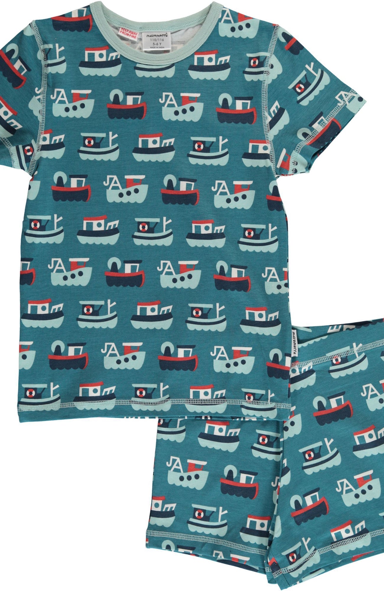 Children's Trawler Pyjama Set - Maxomorra