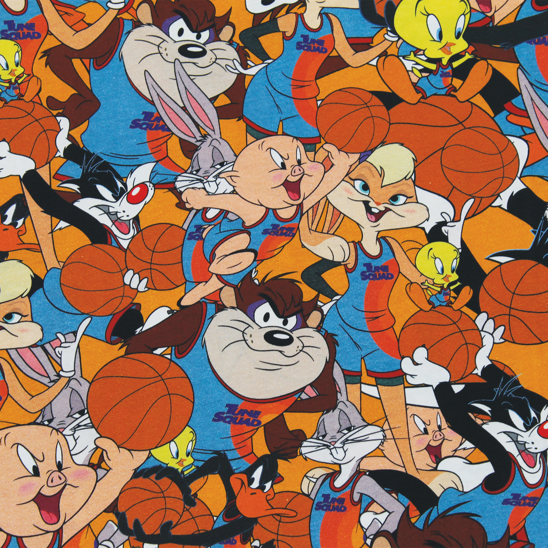 Looney Tunes Shirt Medium 90s Bugs Bunny Taz Space Jam