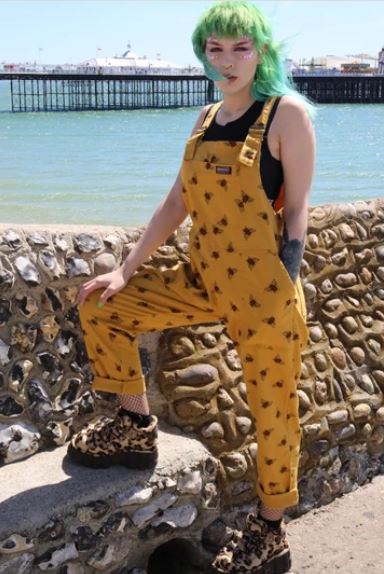 Bee Dungarees - Run & Fly