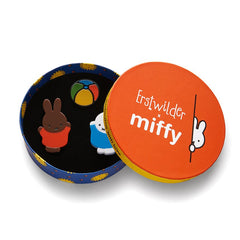Miffy and Melanie Mini Brooch Set - Erstwilder (Last Available)