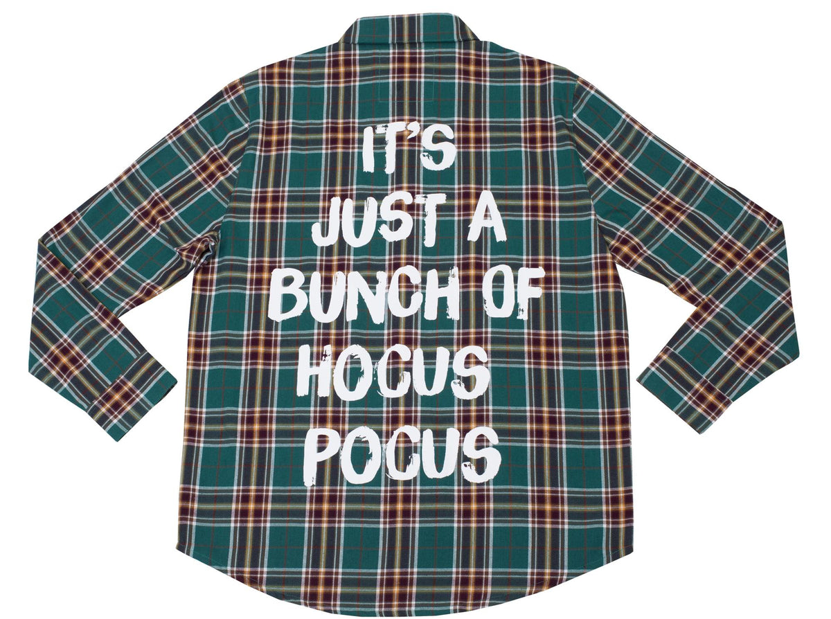 Hocus Pocus Winifred Sanderson Flannel Shirt - Cakeworthy