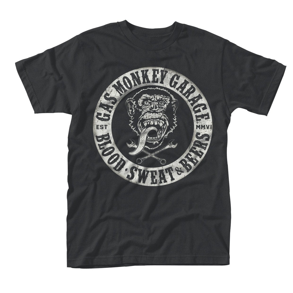 Gas Monkey T-Shirt - Blood, Sweat & Beers (Last Available)