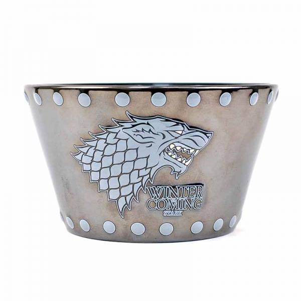 Game Of Thrones Stark Stud Relief Bowl (Last Available)