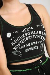 Ouija Crop Top - Hell Bunny (Last Available)