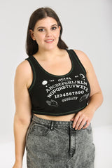 Ouija Crop Top - Hell Bunny (Last Available)